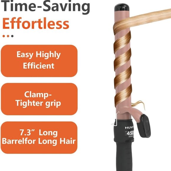 NEW IN BOX: Professional Ceramic Curling Iron Wand 1-1/4" - Picture 3 of 7